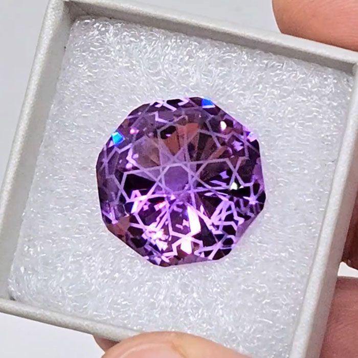 Amethyst "La Alhambra"- 30,97 ct