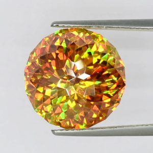 Faceted Gem Sphalerite - 45,92 ct