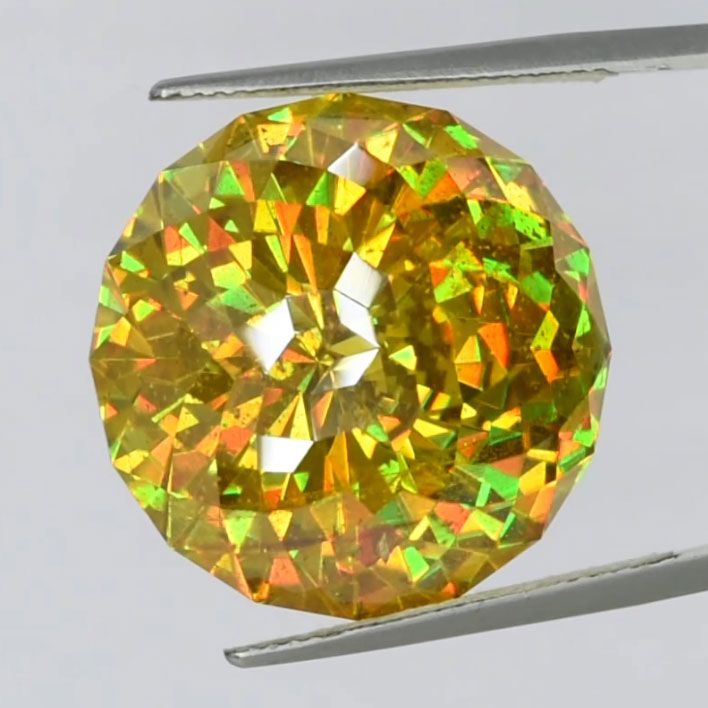 Faceted Gem Sphalerite - 45,92 ct