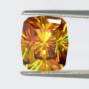 Faceted Gem Sphalerite - 18,42 ct