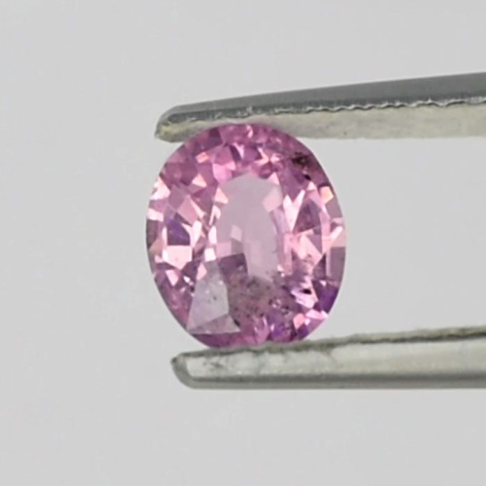 Sapphire, unheated, pink - 1,00 ct